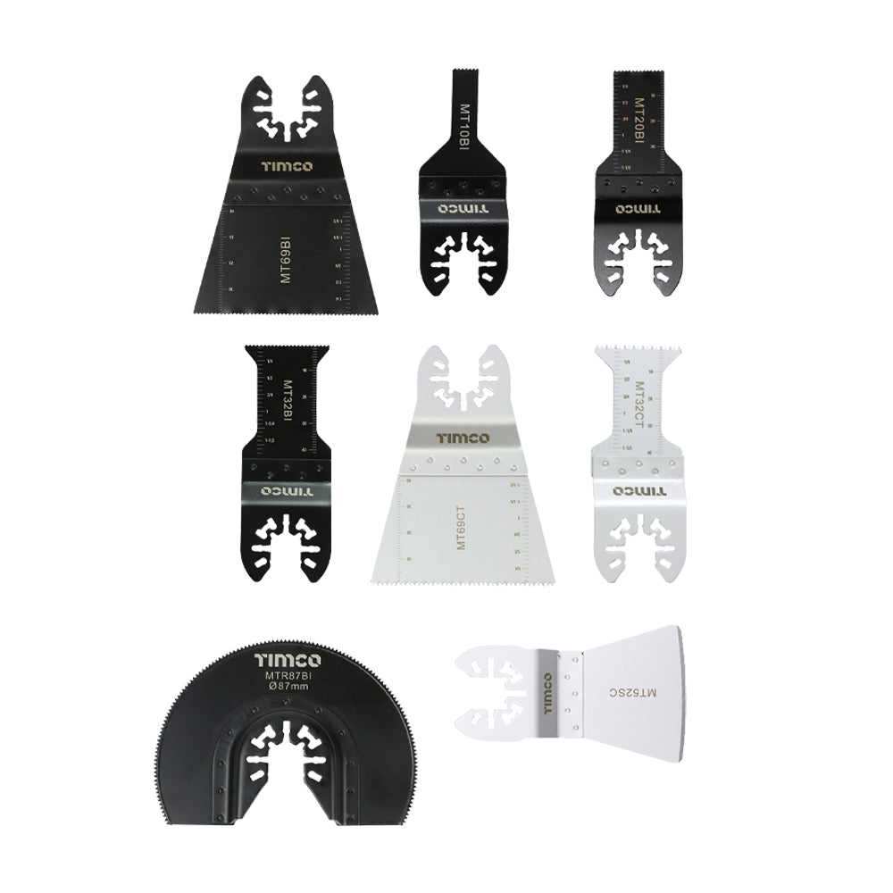 Multi-Tool Blade Sets - 8 Piece Set | Mixed product image