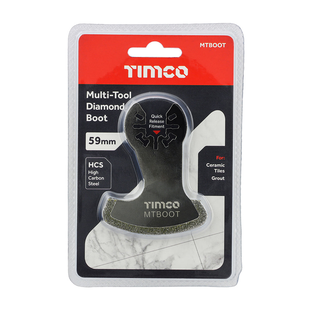 Multi-Tool Boot Blade - Diamond Boot | 59mm additional image 2