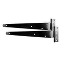 Pair of Medium Tee Hinges - Black | 12" | Bag | 1 Pairs | MTH12BB product image