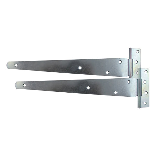 Pair of Medium Tee Hinges - Zinc | 14" | Bag | 1 Pairs | MTH14ZB product image