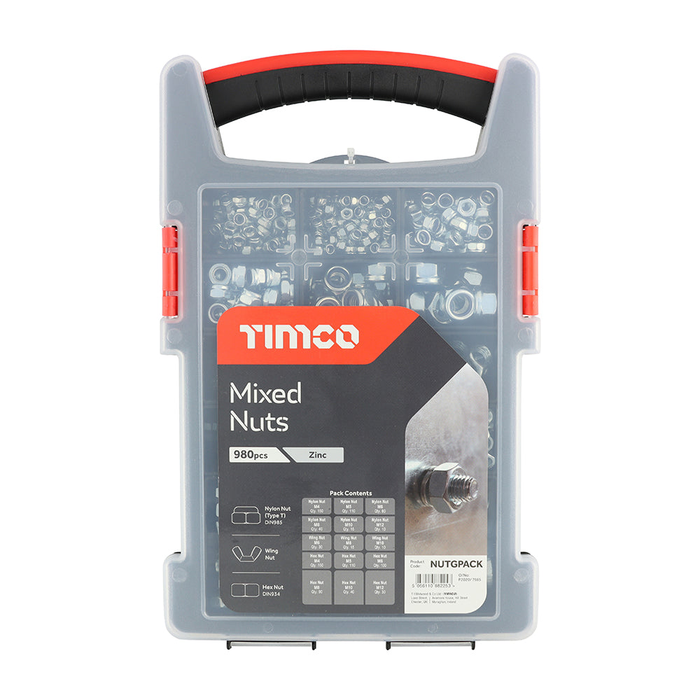 Mixed Nuts Grab Pack - Zinc | 980pcs product image