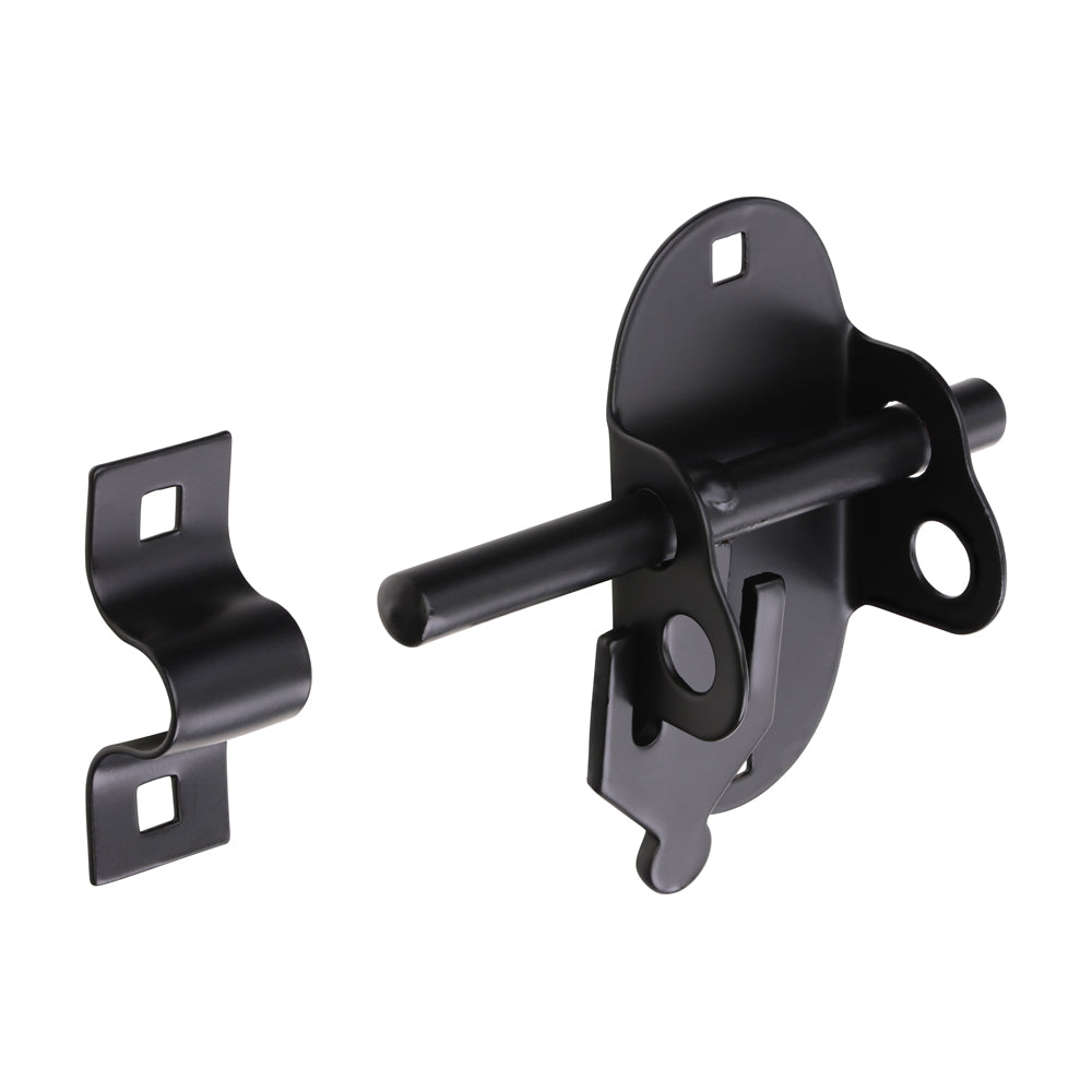 Oval Padbolt - Black | 4" | Bag | 1 Each | OP4BP product image