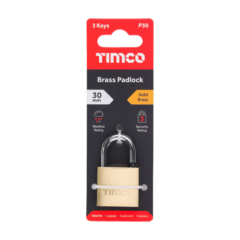 Brass Padlock | 30mm additional image 2