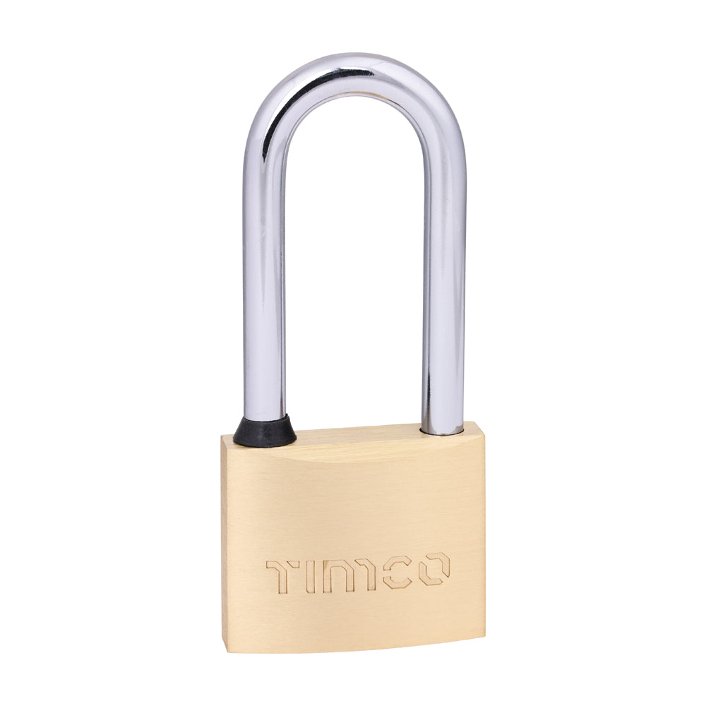 Brass Padlock Long Shackle | 50mm product image