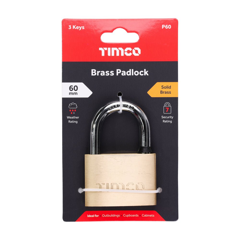 Brass Padlock | 60mm additional image 2