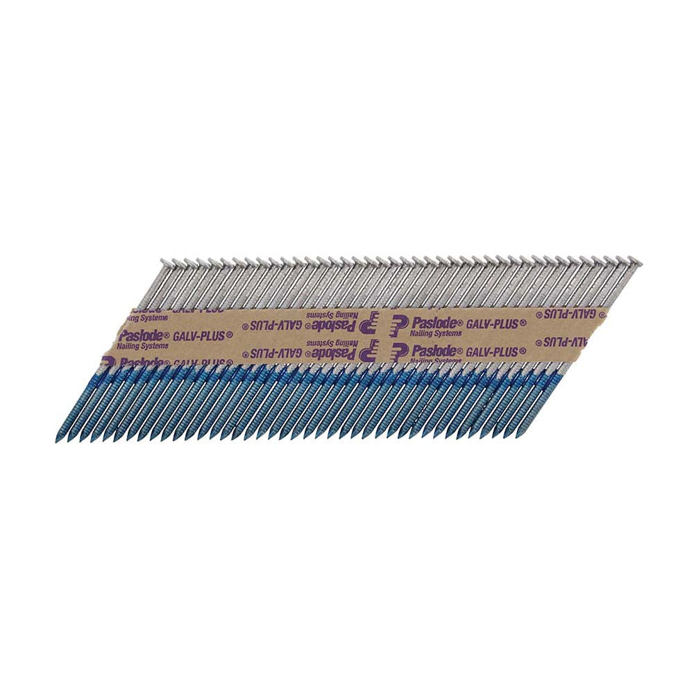 Paslode IM360Ci Nails & Fuel Cells Trade Pack - Ring Shank - Galvanised + - 141074 | 3.1 x 90/2CFC product image