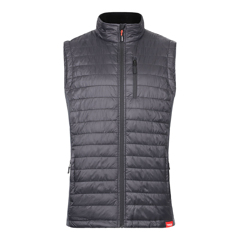 Padded Bodywarmer - Grey/Black | Large product image