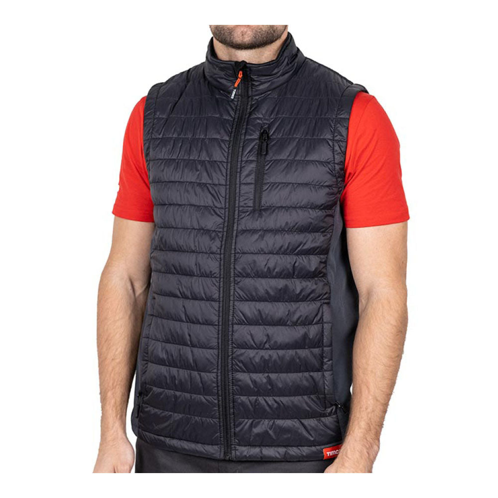 Padded Bodywarmer - Grey/Black | Large additional image 2