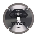 PCD Fibre Cement Saw Blade | 190 x 20 x 4T product image