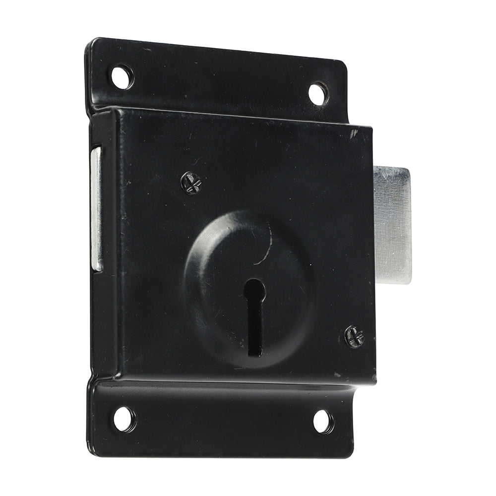 Press Lock with Extra Long Keys - Epoxy Black | 3" product image
