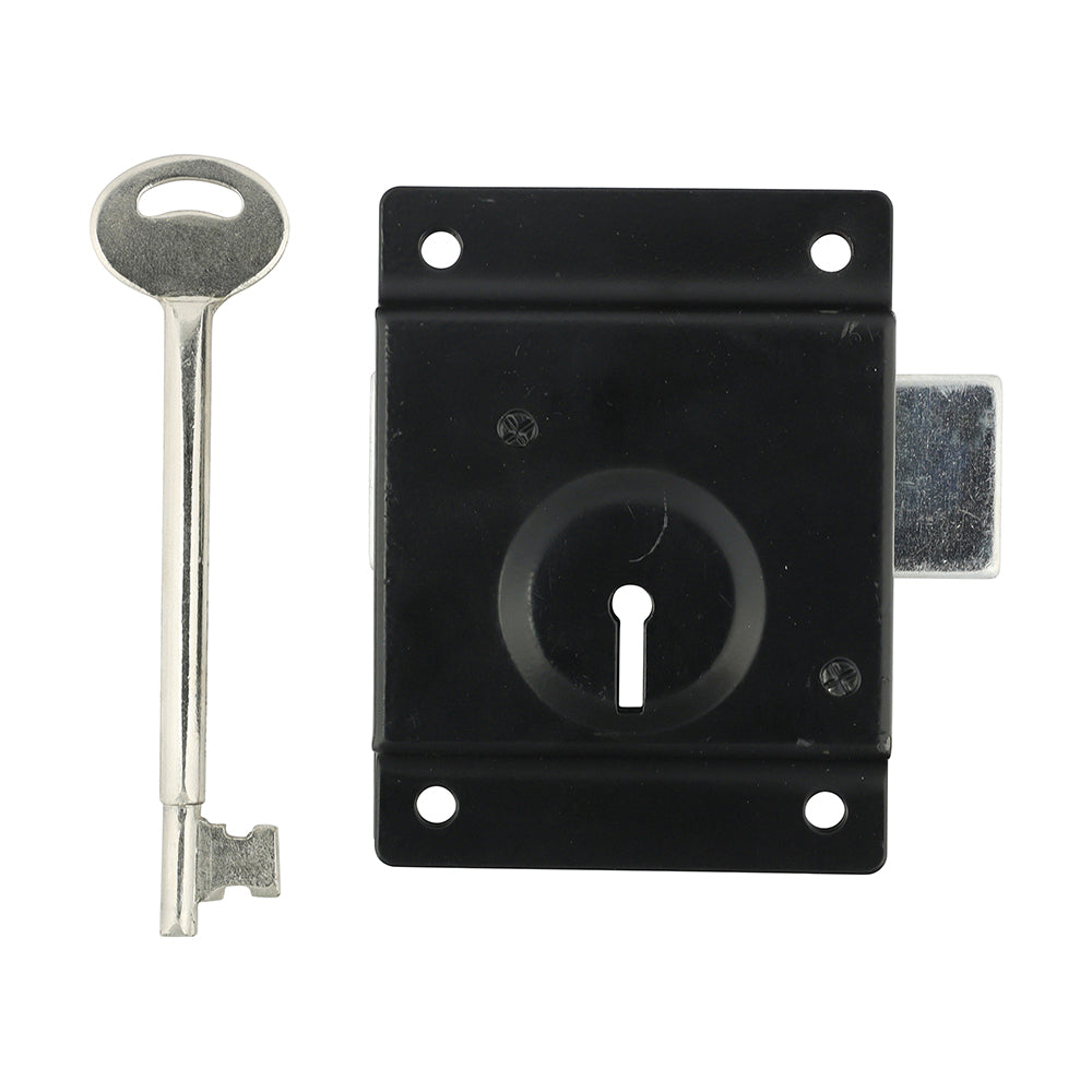 Press Lock with Extra Long Keys - Epoxy Black | 3" additional image 3