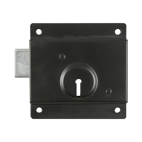 Press Lock - Black | 4" | Bag | 1 Each | PL4BB product image