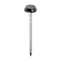 Polymer Headed Nails - A4 Stainless Steel - Anthracite Grey | 50mm product image