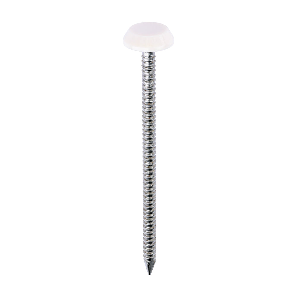 Polymer Headed Nails - A4 Stainless Steel - Cream | 65mm product image