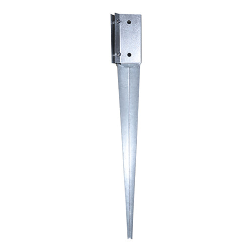Drive in Post Spike - Bolt Secure - Hot Dipped Galvanised | 50 x 450mm product image