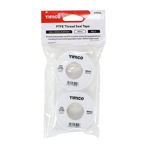 PTFE Thread Seal Tape | 12m x 12mm | Pack additional image 2