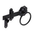 Ring Gate Latch - Plain - Black | 6" | Bag | 1 Each | RGL6BB product image