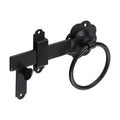 Ring Gate Latch - Plain - Black | 6" | Bag | 1 Each | RGL6BP product image