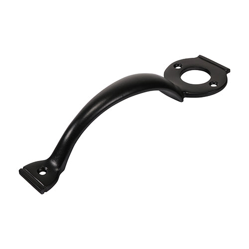 Escutcheon Handle - Black | 8" | Bag product image