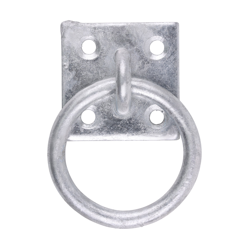 Ring on Plate - Hot Dipped Galvanised | 2" | Bag | 1 Each | RP2GP product image