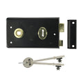 Narrow Rim Sashlock Reverse Bolt - Epoxy Black | 140 x 76 product image