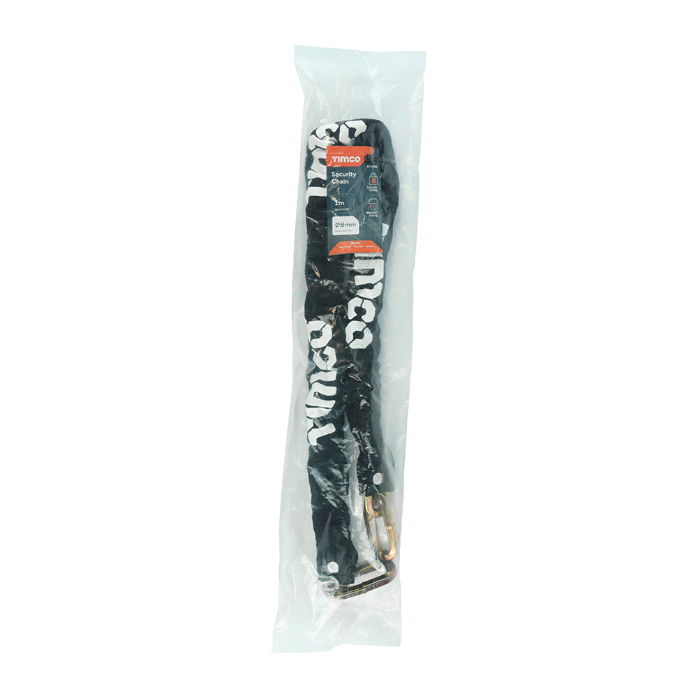 Hex Steel Security Chain | 8mm x 1m additional image 2