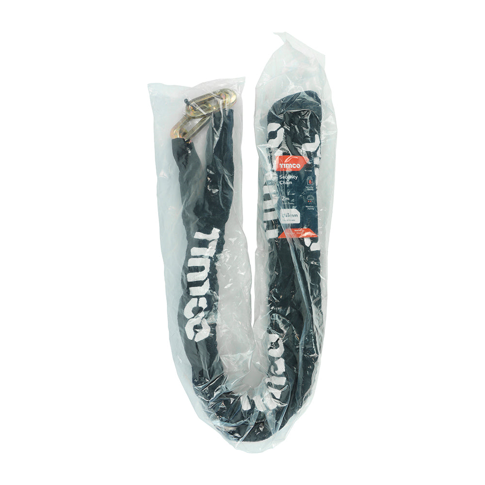 Hex Steel Security Chain | 8mm x 2m additional image 2