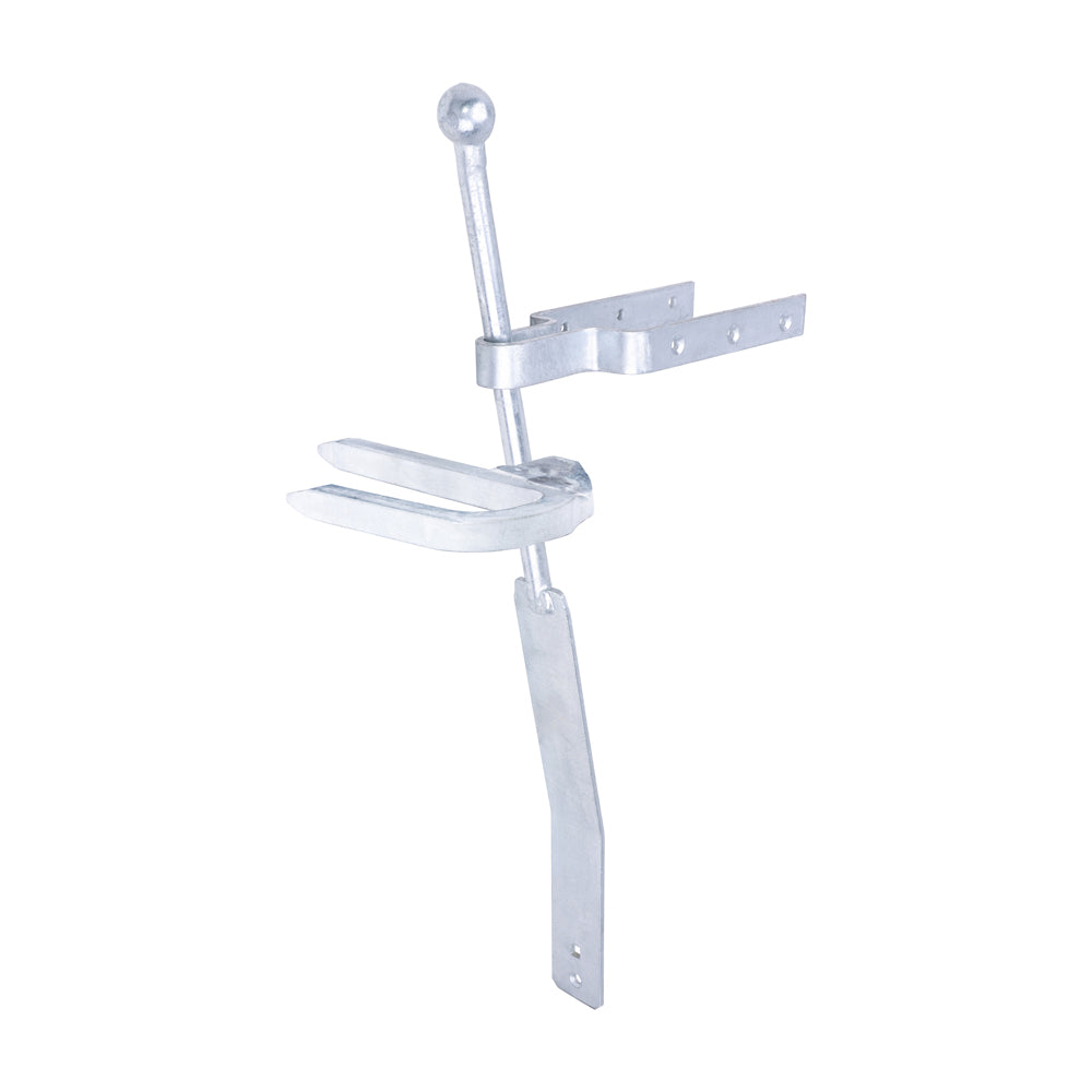 Spring Gate Fastener Set With Staple Catch - Hot Dipped Galvanised | 610mm product image
