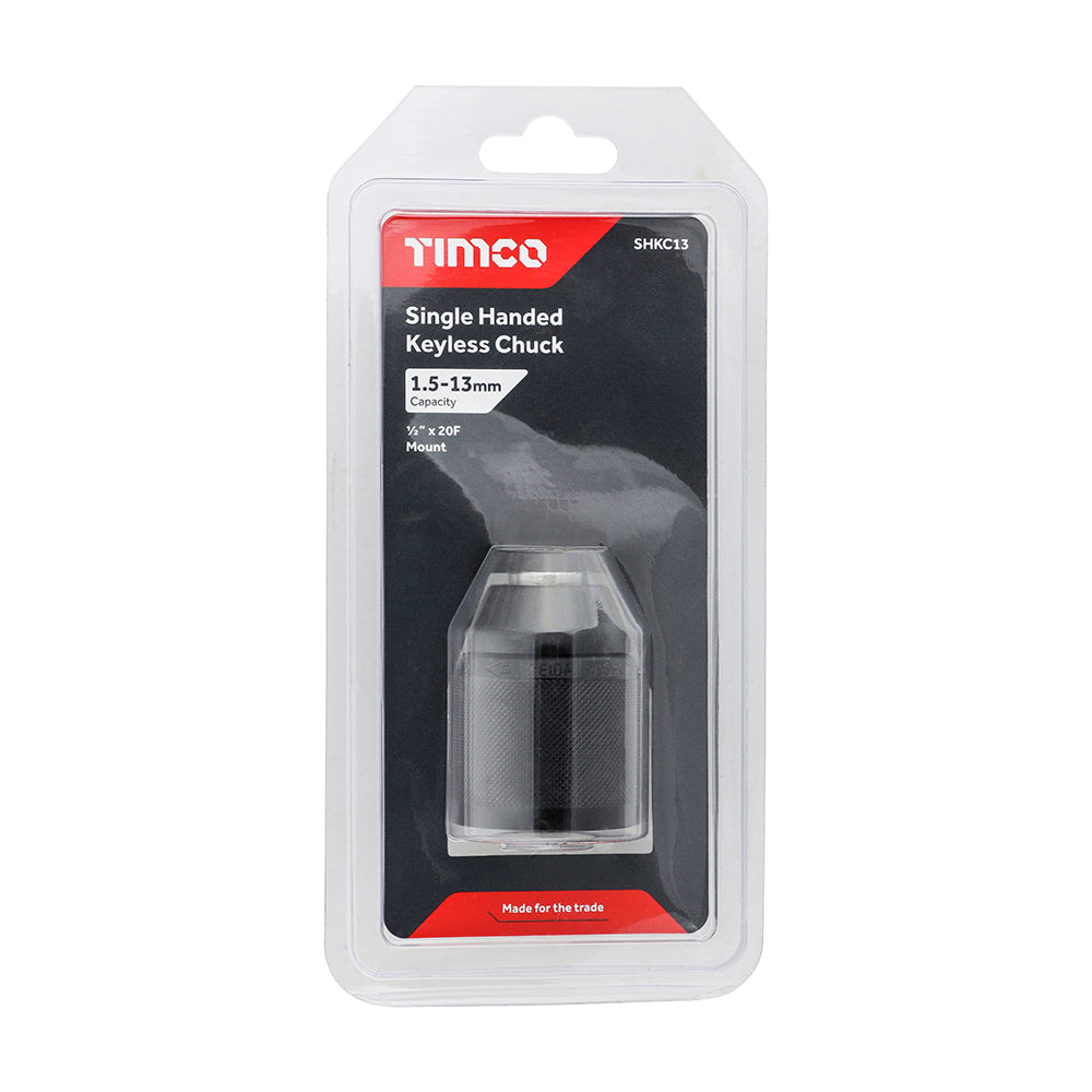 Single Handed Keyless Chuck | 1/2" additional image 2