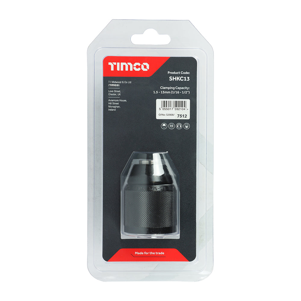 Single Handed Keyless Chuck | 1/2" additional image 4