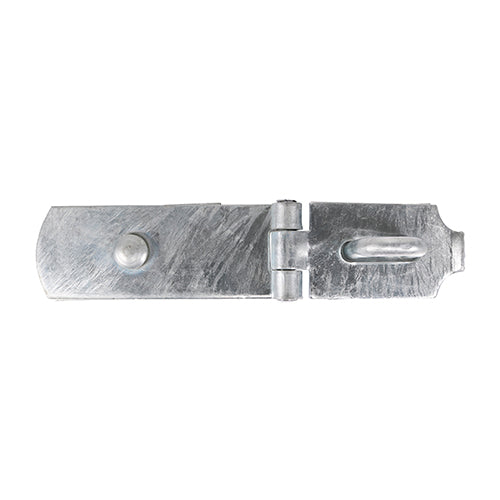 Swivel Pattern Hasp & Staple - Heavy Duty - Hot Dipped Galvanised | 8" | Bag | 1 Each | SHS8GB additional image 2