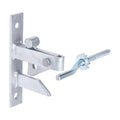 Self Locking Gate Catch With Cranked Striker - Hot Dipped Galvanised | 120mm product image