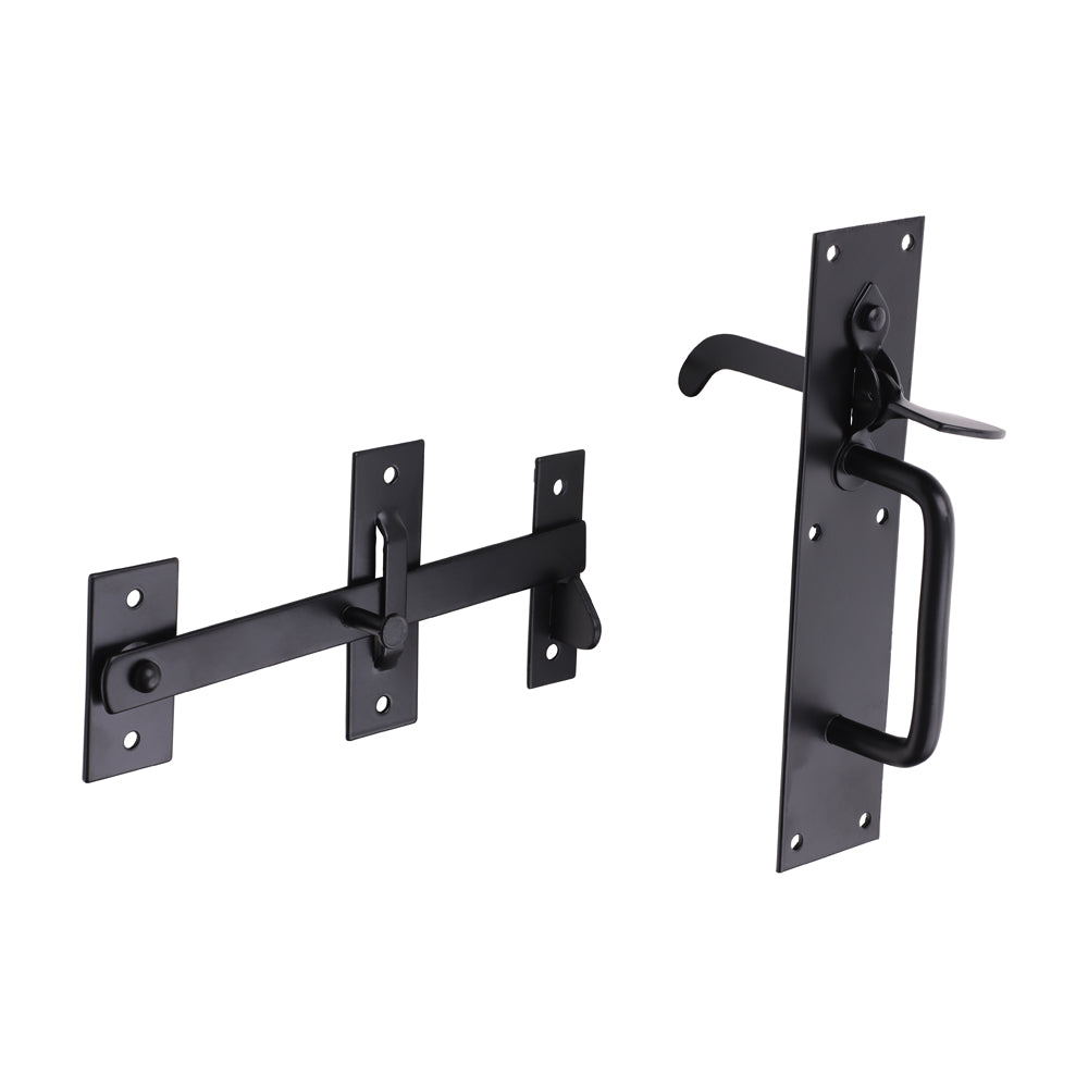 Suffolk Latch - Medium Duty - Black | 205 x 45mm | Bag | 1 Each | SLMBP product image