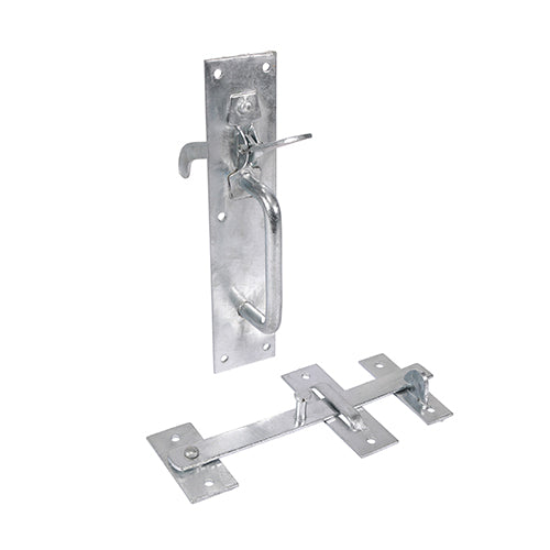 Suffolk Latch - Medium Duty - Hot Dipped Galvanised | 205 x 45mm | Bag | 1 Each | SLMGB product image