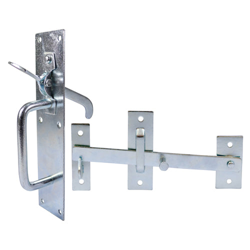 Suffolk Latch - Medium Duty - Zinc | 205 x 45mm | Bag | 1 Each | SLMZP product image