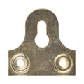 Mirror Plates - Slotted - Electro Brass | 38mm product image