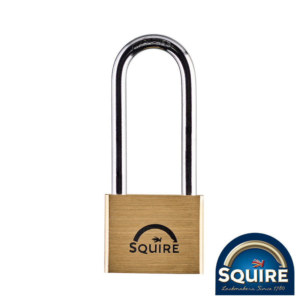 Premium Brass Lion Padlock - 2.5" Long Shackle - LN5/2.5 | 50mm additional image 2