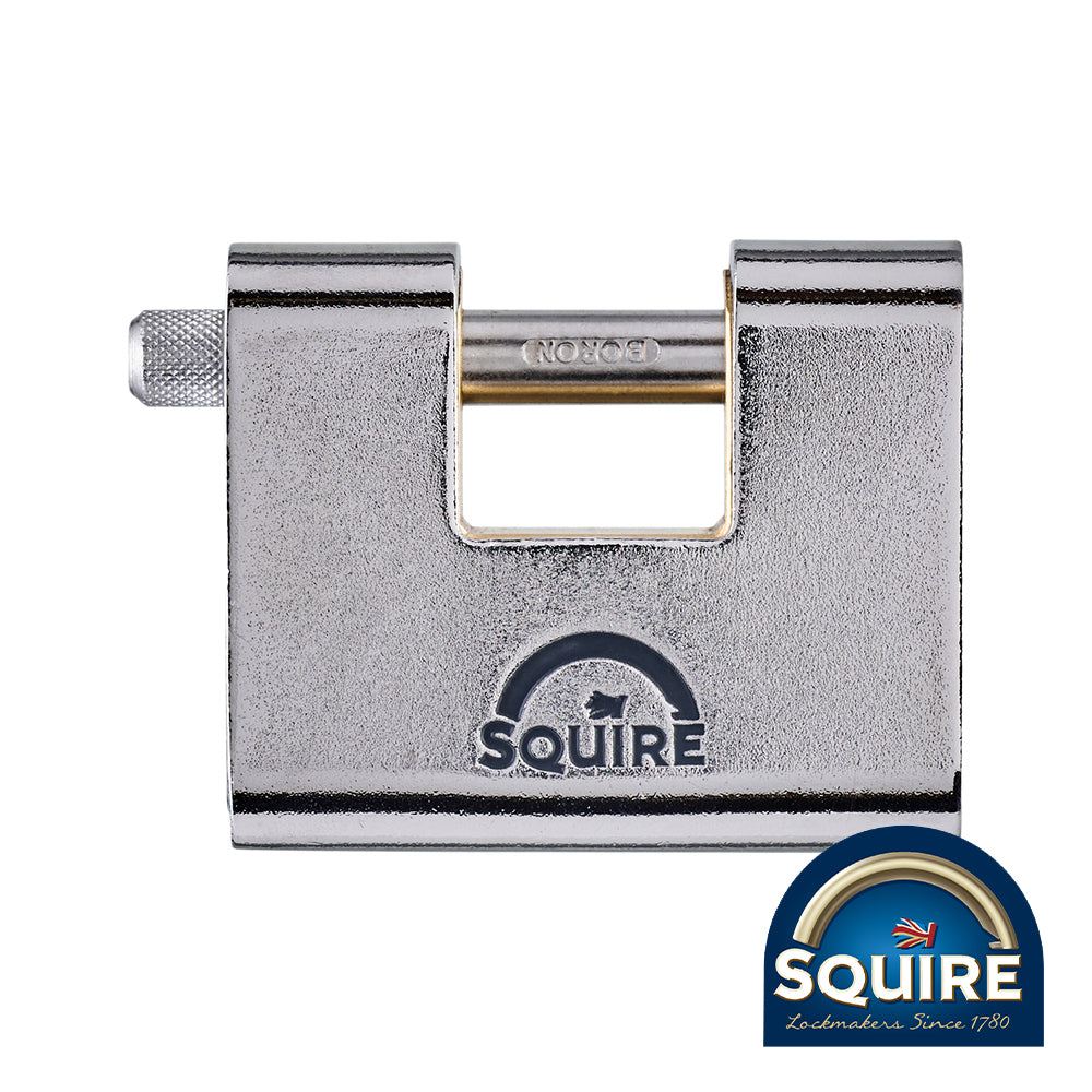 Armoured Brass Block Lock - ASWL2 | 80mm additional image 2