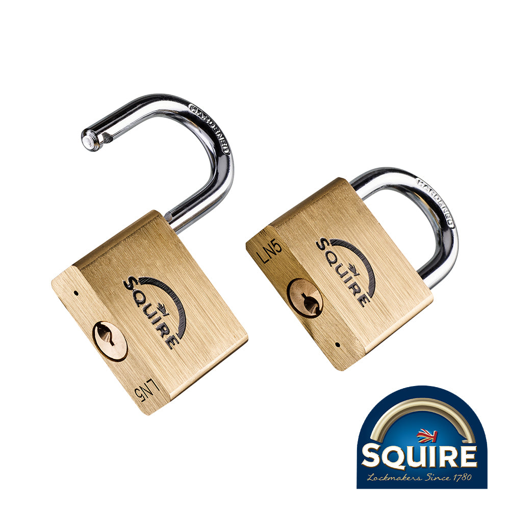 Premium Brass Lion Padlock - Keyed Alike - LN5T | 50mm product image