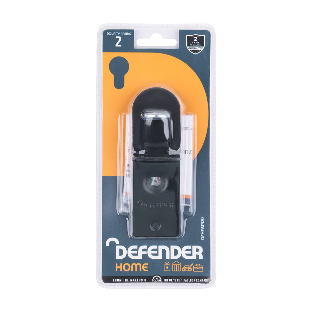 Defender Hasp & Staple - DFHASP120 | 120mm additional image 2