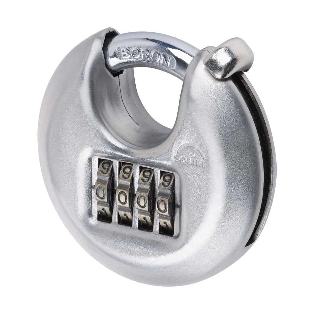 Squire Disc Style Combination Padlock - Stainless Steel - DCL1 COMBI | 70mm additional image 3