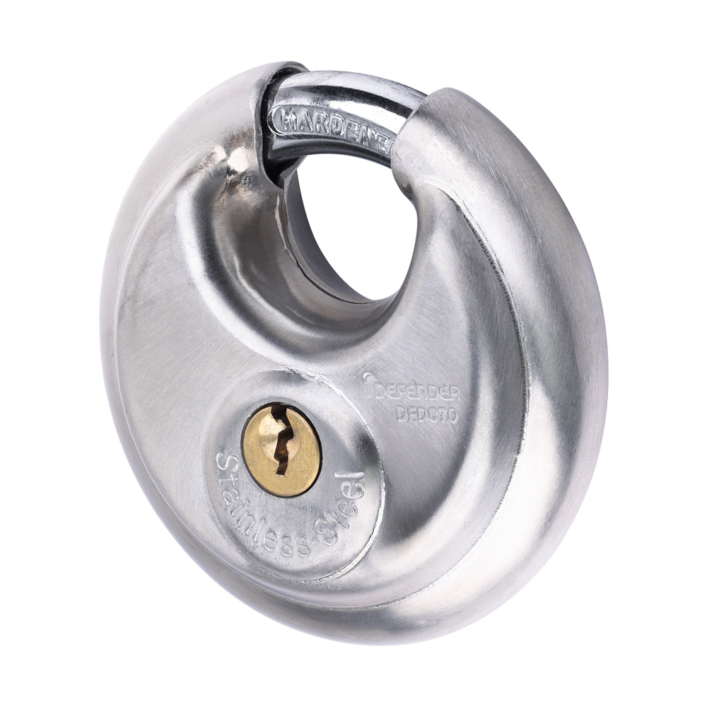 Defender Disc Style Padlock - DFDC70 | 70mm additional image 3