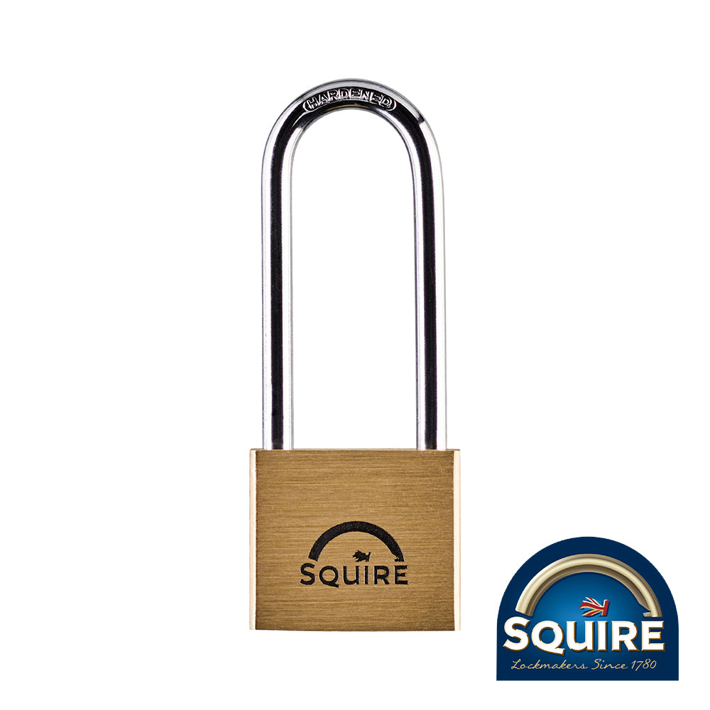 Premium Brass Lion Padlock - 2.5" Stainless Steel Shackle - LN4S/2.5 | 40mm additional image 2