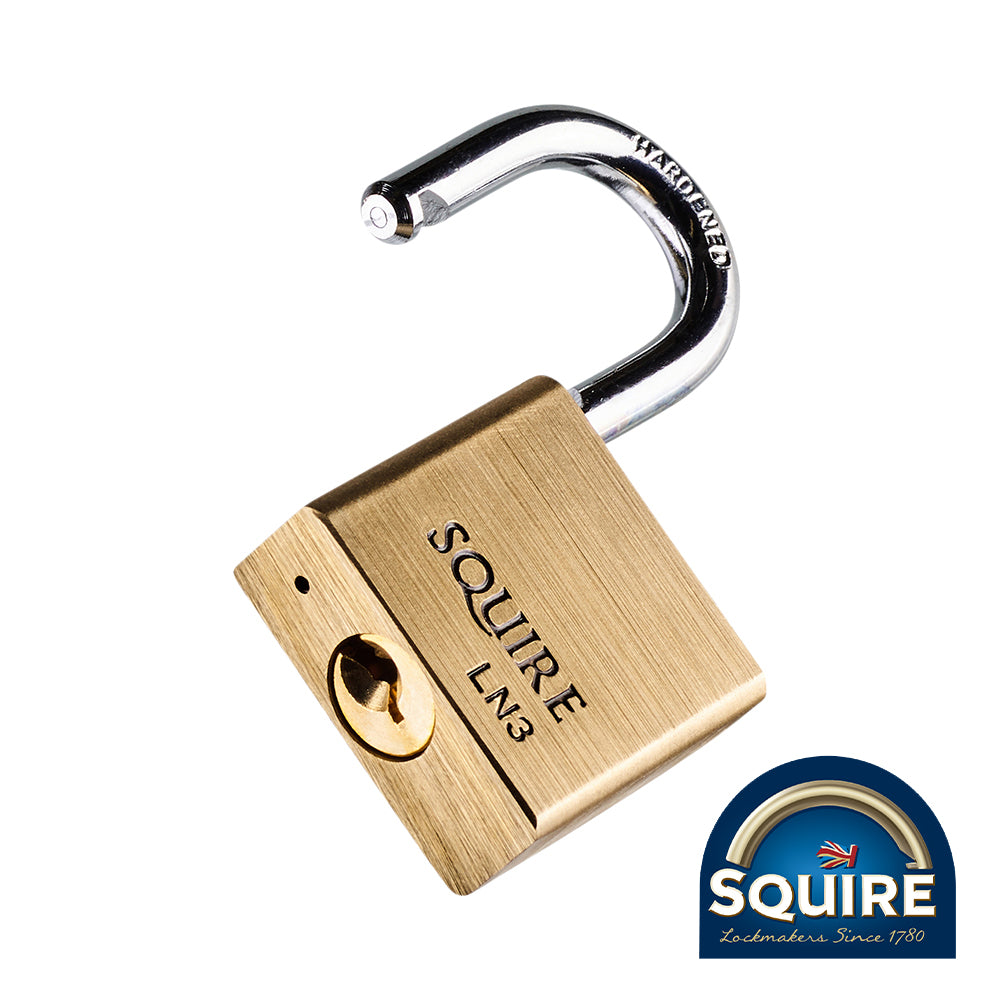 Premium Brass Lion Padlock - Stainless Steel Shackle - LN3S | 30mm product image