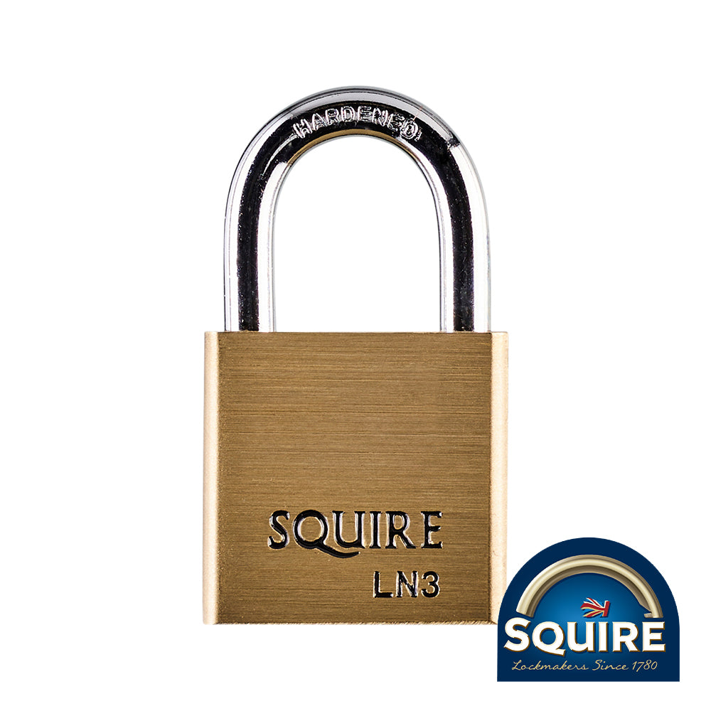 Premium Brass Lion Padlock - Stainless Steel Shackle - LN3S | 30mm additional image 2