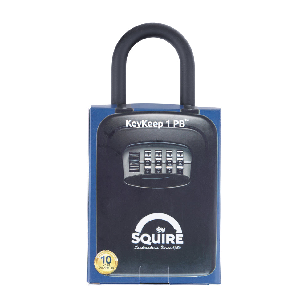KeyKeep™ Hangable & Wall Mountable 4 Wheel Combination Key Safe - KEYKEEP1 PB | 120 x 90 x 35 additional image 2