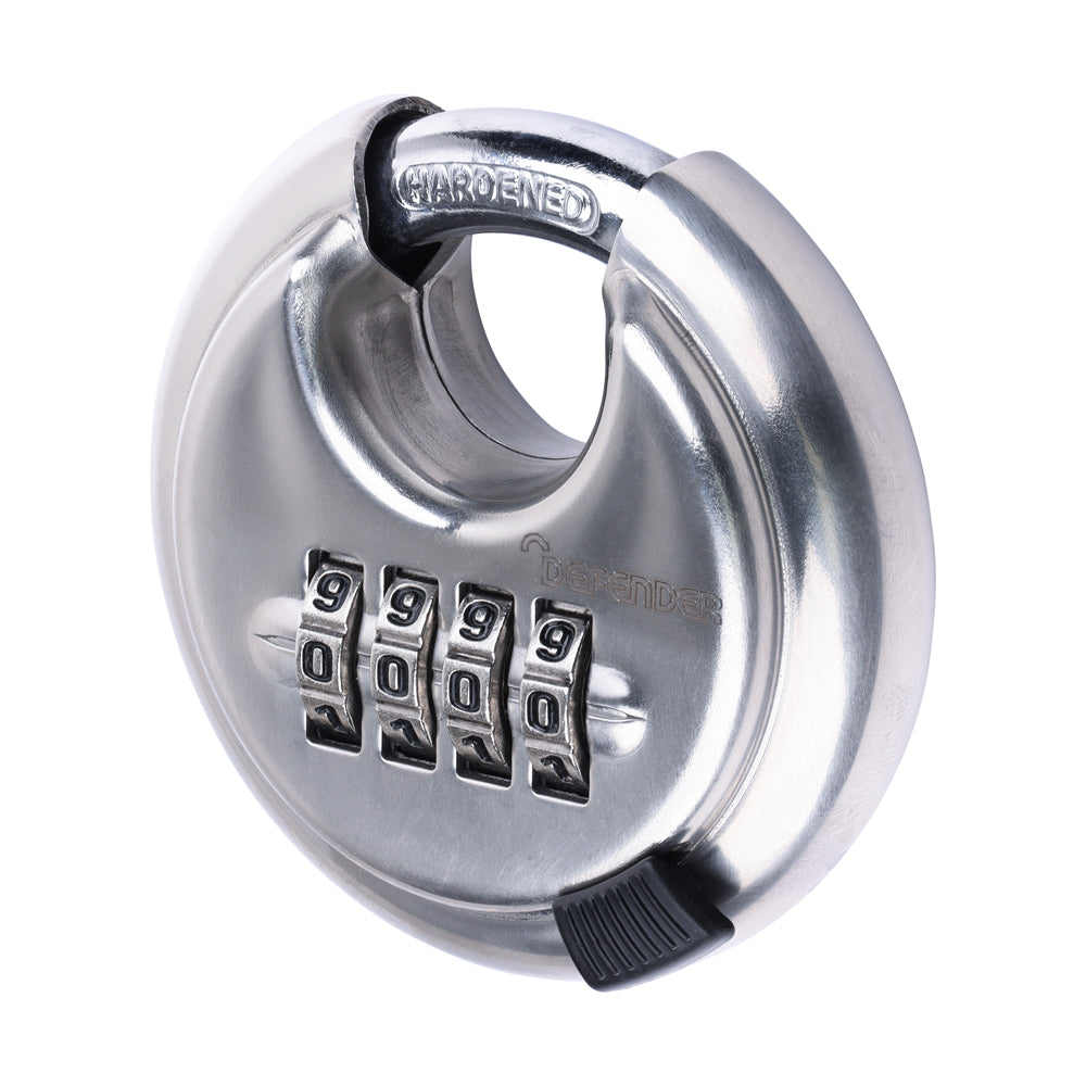 Defender Disc Style Padlock Combi - DFDC70 COMBI | 70mm additional image 3