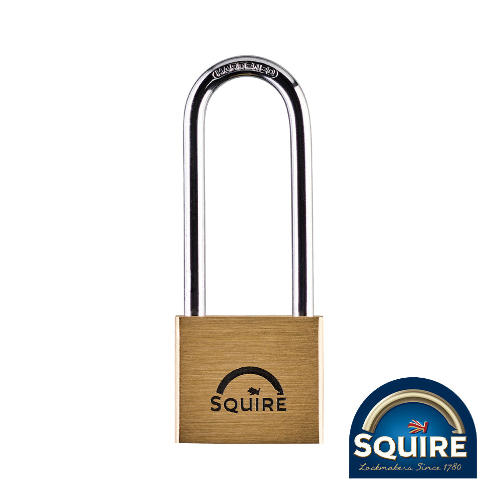 Premium Brass Lion Padlock - 2.5" Long Shackle - LN4/2.5 | 40mm additional image 2