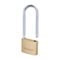 Defender Brass Padlock Padlock - 2.5" Long Shackle - DFBP4/2.5 | 40mm product image