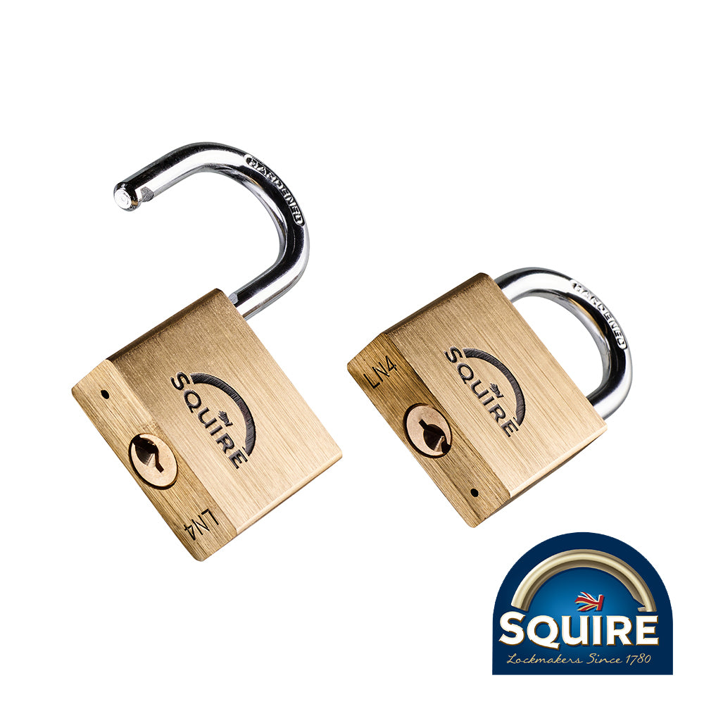 Premium Brass Lion Padlock - Keyed Alike - LN4T | 40mm product image